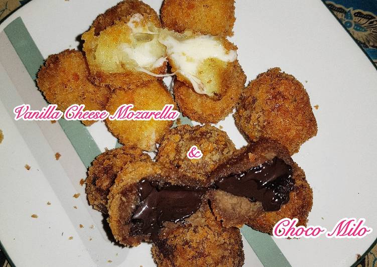 Bola Ubi Choco Milo Lumer & Mozarella Cheese Mulur