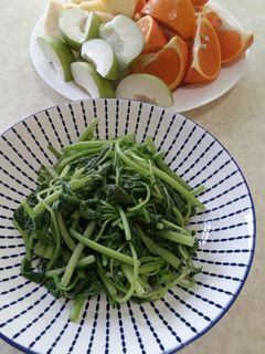 素炒莧菜 的食譜成品照片