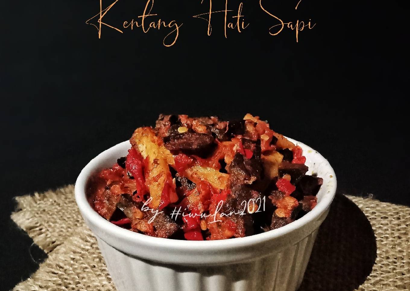 Sambal Goreng Kentang Hati Sapi
