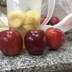Una foto de Jugo de manzana 🍎