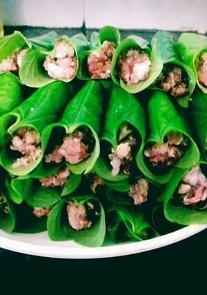 Hình của món Chả Lá Lốt.