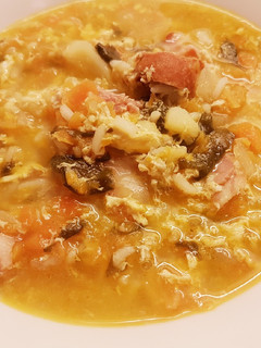Una foto de Sopa a la Riojana