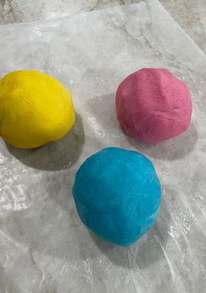 A picture of Play dough.