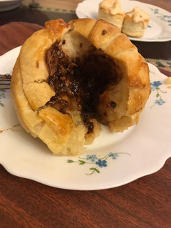Una foto de Manzana rellena