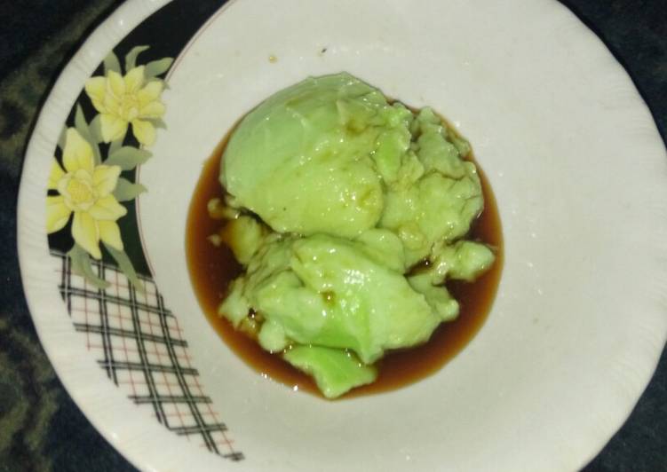 Bubur sumsum pandan