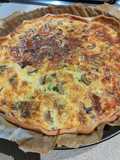 Quiche Guanciale, Champignons et Comté