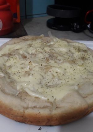 Una foto de Fugazzeta Rellena sin horno!!