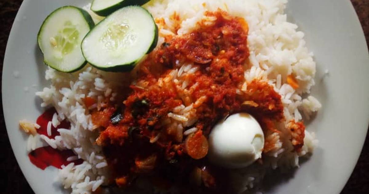 Rice and stew Recipe by lois - Cookpad