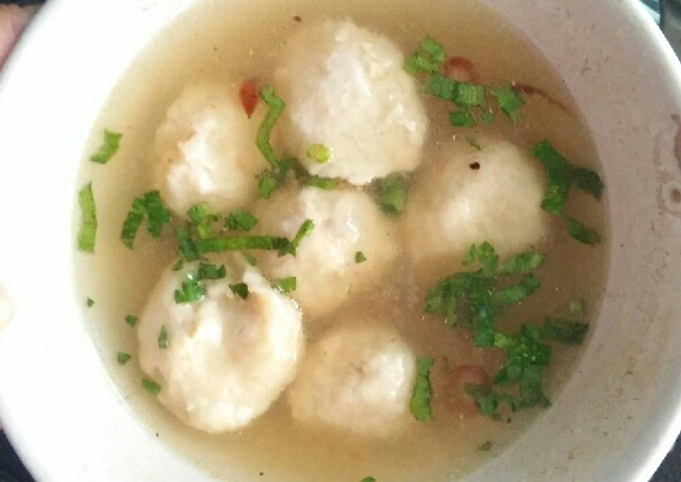 Kuah bakso sederhana tapi enak