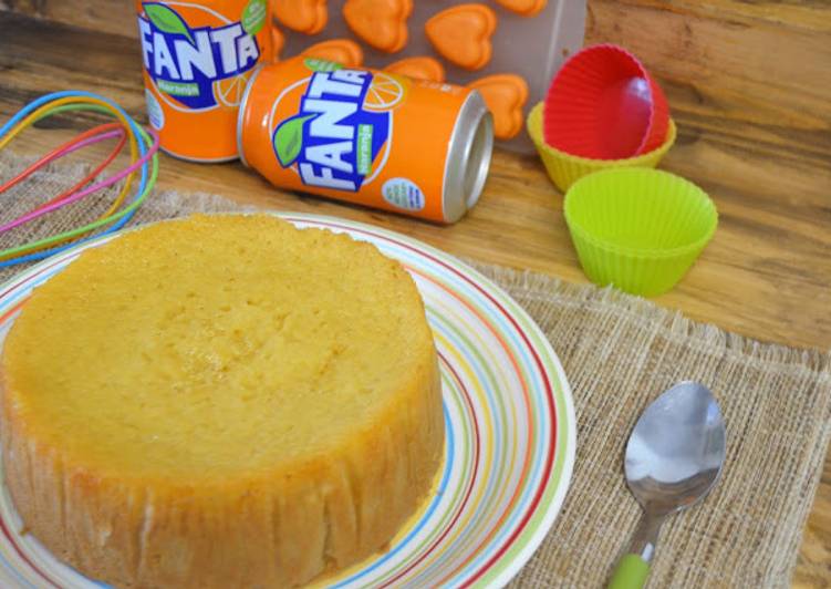 Bizcocho de fanta de naranja (Crock pot)