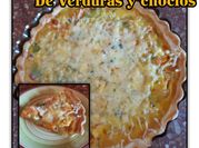 Una foto de masa de tarta salada