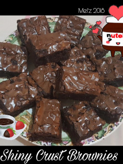 Foto resep Shiny Crust Brownies