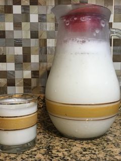 صورة لوصفة لبن بالنعناع