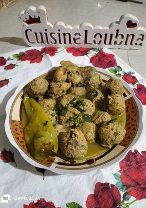صورة لوصفة كفتة الباذنجان والدجاج