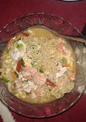 Foto resep Mi tumis indomie seafood