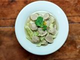 Sop bakso simpel