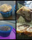 Cupcakes marmolados