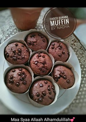 Foto resep Choco Banana Muffin