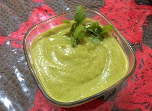 Una foto de Falso guacamole