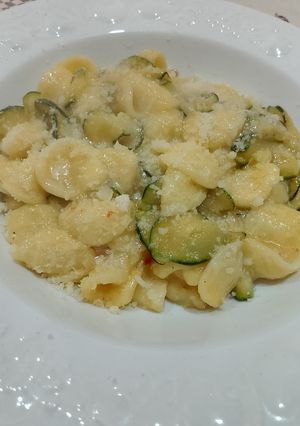 Foto di Orecchiette con Zucchine e Patate al Parmigiano Reggiano