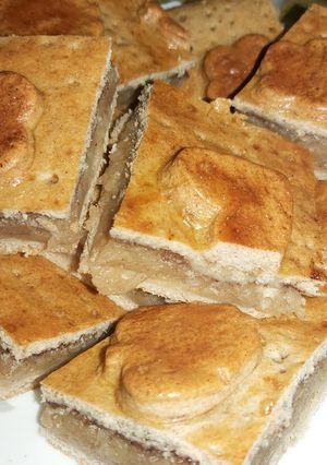 Almás pite (rozsliszttel) recept fotója