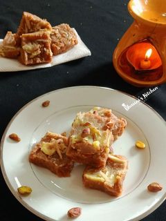 મોહનથાળ (Mohanthal Recipe In Gujarati) રેસીપી મુખ્ય ફોટો