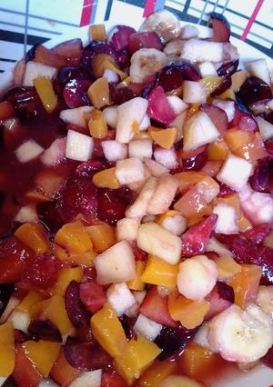 Una foto de Ensalada de frutas