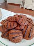 Galletas de jengibre con chocolate