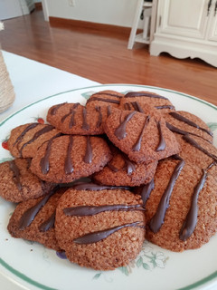 Foto principal de Galletas de jengibre con chocolate