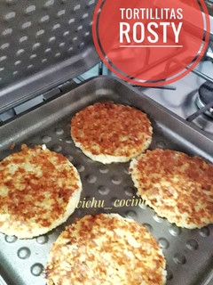 Una foto de Tortilla rosty sin huevo