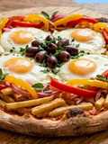 Pizza Salteña N°2 huepa - huevo y papa