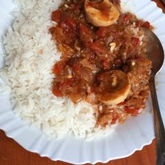 A picture of Hot and sweet egg curry, #festiveseasoncontest kakamega #author.