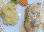Gambar zucchini salmon