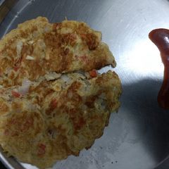A picture of Masala omelette.