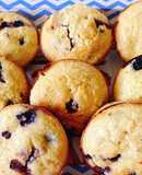 Muffins de limón y arándanos