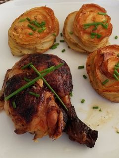 Una foto de Patatas para acompañamiento