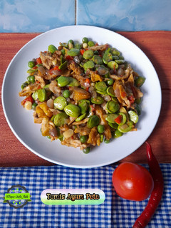 Foto resep Tumis Ayam Pete
