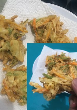 Foto resep Tempura sayuran (kakiage)