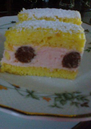 Pöttyös szelet recept fotója