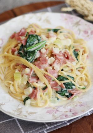 Foto resep Spaghetti Carbonara Horenzo