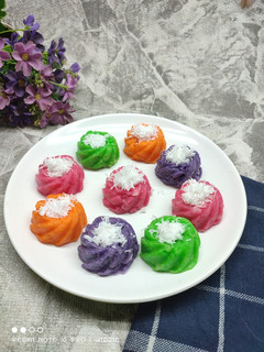 Foto resep Getuk Warna Warni