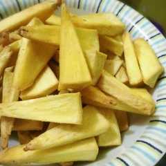 A picture of Sukun Goreng ala Tela Tela.