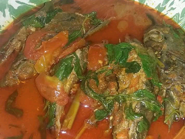 Resep Asam pedas Kepala ikan tongkol, Bikin Ngiler