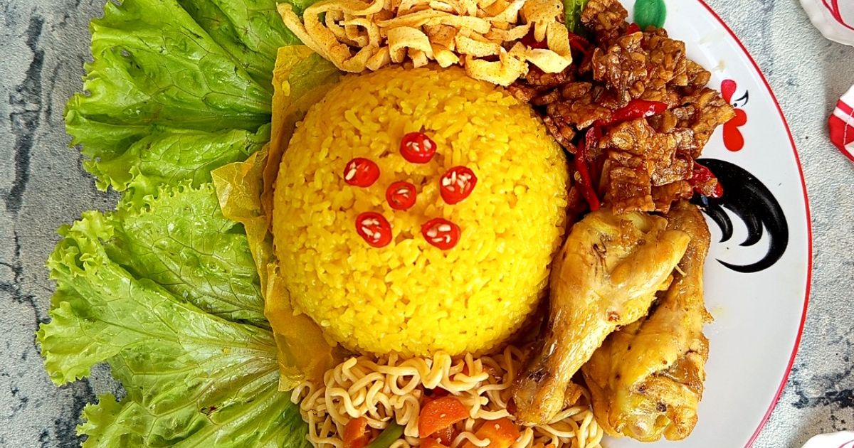 Nasi Kuning Khas Jawa