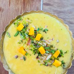 A picture of Mango kheer.