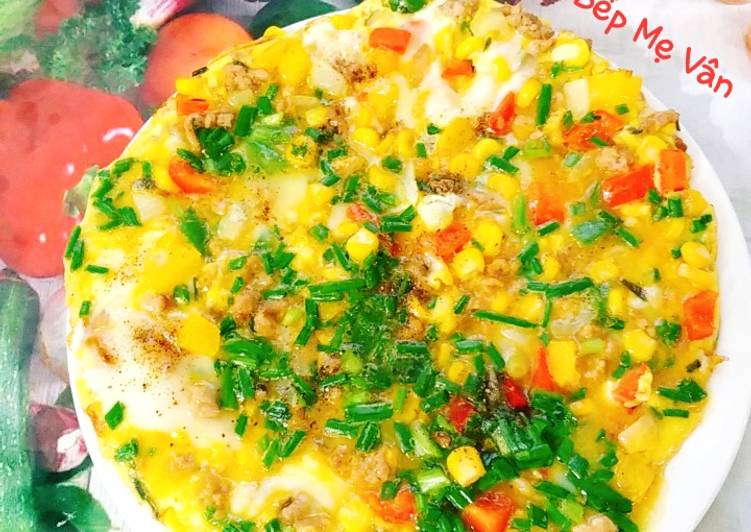 Cách Làm Món Trứng chiên thịt rau củ của Phan Bao Van - Cookpad