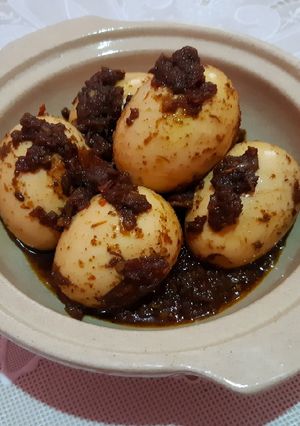 Foto resep Rendang Telur