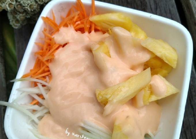 Anti Ribet, Buat Salad (3 Bahan) Simpel