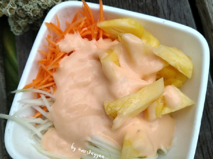 Anti Ribet, Buat Salad (3 Bahan) Simpel