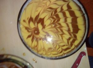 صورة لوصفة كيكة الشكلاتة المنقوشة 🍰🍰